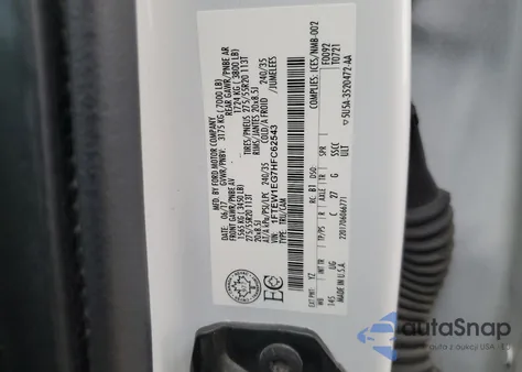 2017 Ford F150 Supercrew из США, поврежденный, VIN 1FTEW1EG7HFC62543